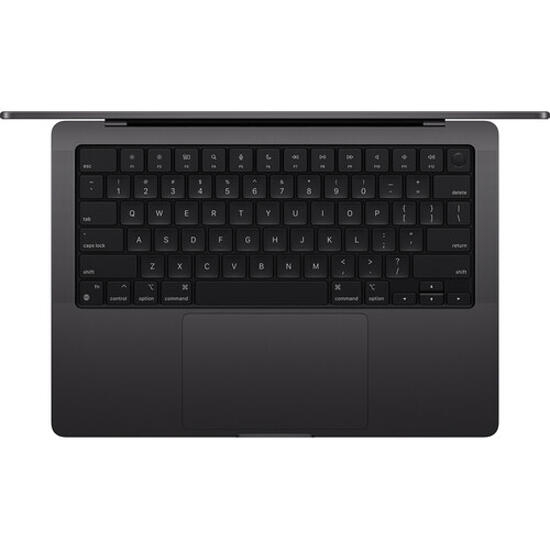 Apple MacBook Pro 14 inch 2024 MX2H3LL/A M4 Pro Chip 12c CPU 16c GPU 24GB/512GB SSD Space Black, Apple M4 Pro 12 core CPU, Apple 16-core GPU, 24GB RAM SSD 512GB, MacOS, ლეპტოპი