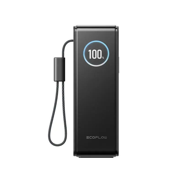 Ecoflow Rapid Power Bank 25000mAh 100W Built in Cable Black