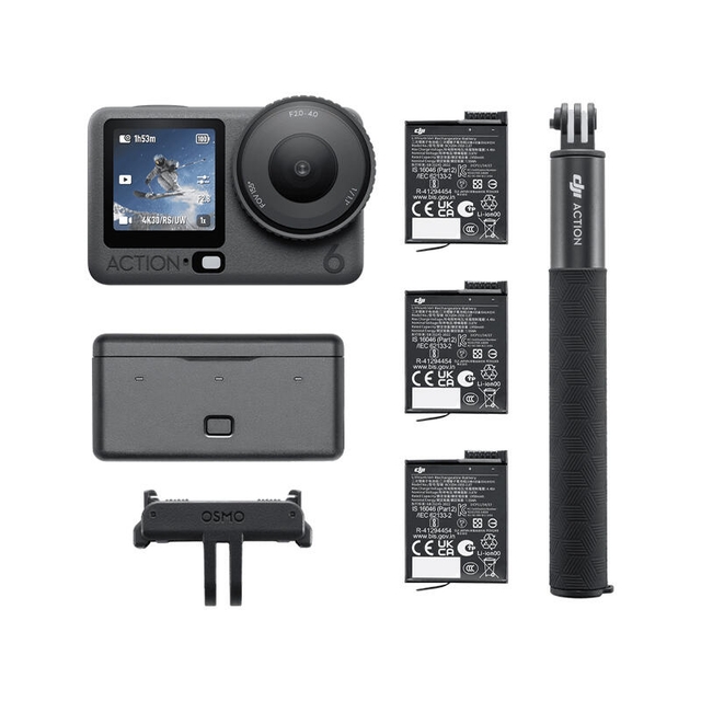 DJI Osmo Action 6 Adventure Combo Black