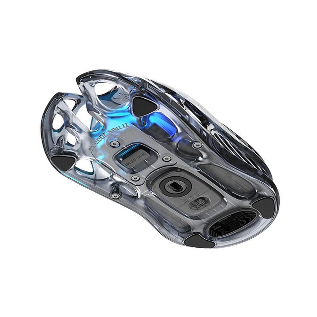GravaStar Gaming Mouse Mercury M2 Wireless Transparent Black