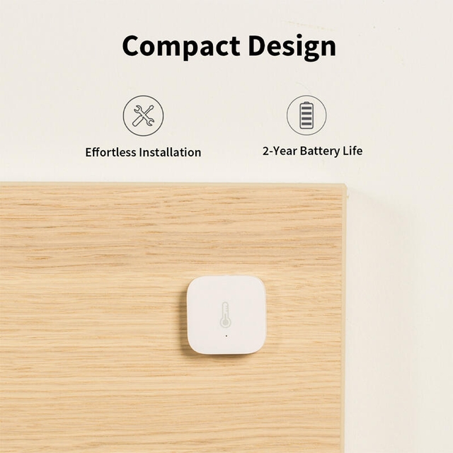 Aqara Temperature and Humidity Sensor T1 White