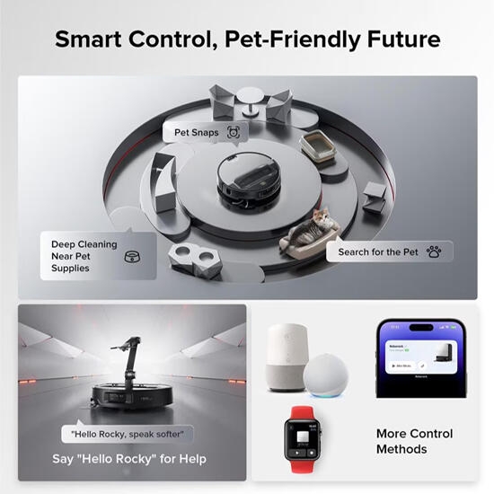 Roborock Robot Vacuum Saros Z70 Silver