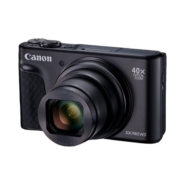Canon PowerShot SX740 HS Digital Camera 2955C051AC Black