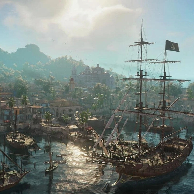 Assassins Creed Black Flag Resynced Game for PS5