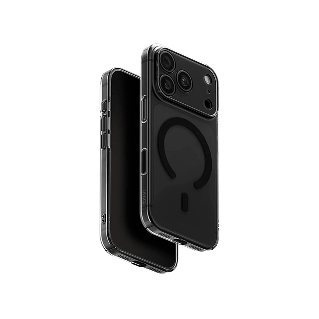 Uniq Hybrid Magclick Charging Airsuit Apple iPhone 18 Pro Glossy Smoke
