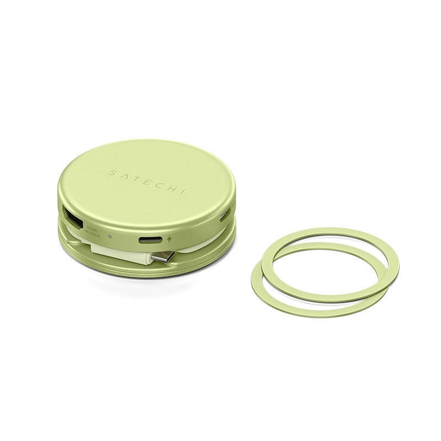 SATECHI OntheGo 5-in-1 Multiport Adapter Citrus