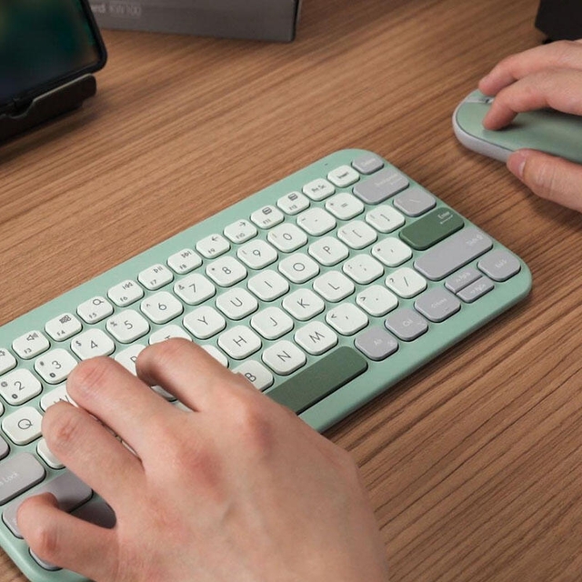 Asus Wireless Keyboard KW100 90XB0880-BKB050 Green