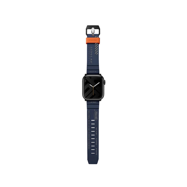 Skinarma Shokku Apple Watch Strap 45/44/42 Blue