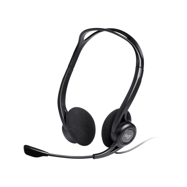 Logitech Corded Stereo Headset PC960 L981-000100 Black