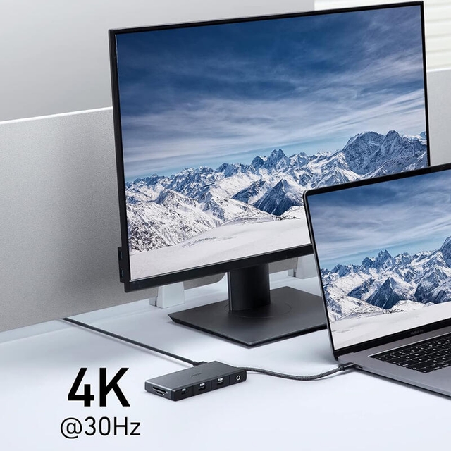 Anker 552 USB-C Hub 9in1 With 100W Power Delivery A8373H11 Black
