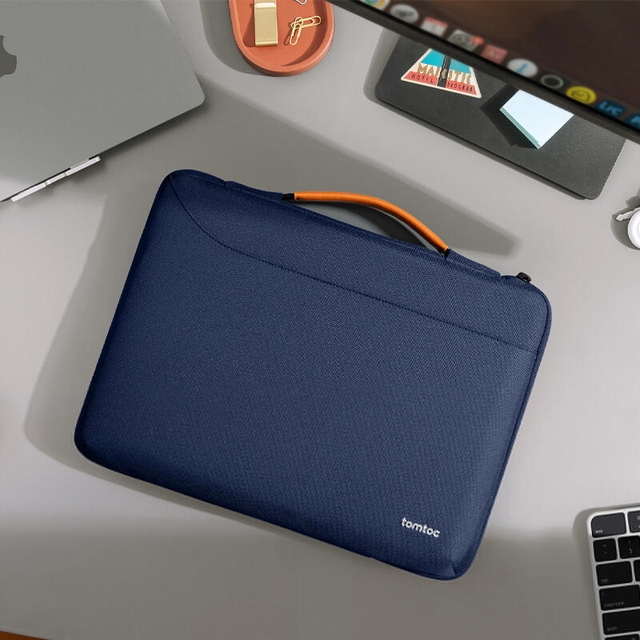 Tomtoc Defender A22 Laptop Briefcase 16 A22F2B5 Navy Blue