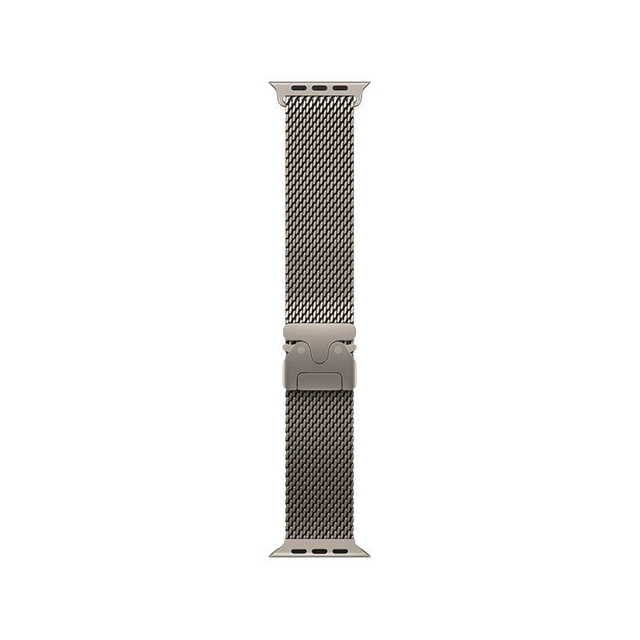 Apple Watch Ultra 4 GPS 49mm Natural Titanium Case with Natural Titanium Milanese Loop
