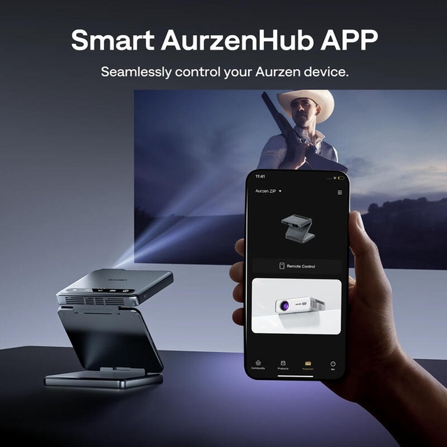 Aurzen Zip Cyber Edition Projector Black