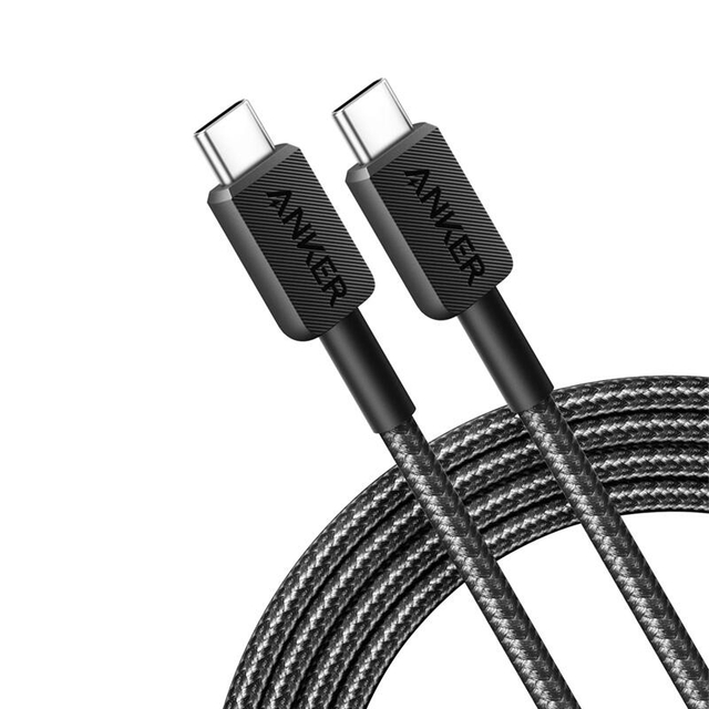 Anker 322 USB-C to USB-C 60W 3m Cable A81F7G11 Black
