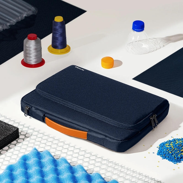 Tomtoc Defender A14 Laptop Briefcase 14 A14D2B2 Navy Blue