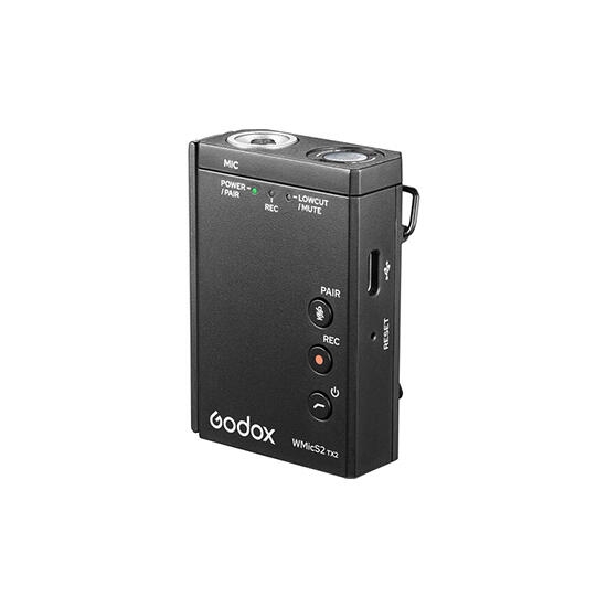 Godox UHF Wireless Microphone System WMicS2 Kit 1 Black