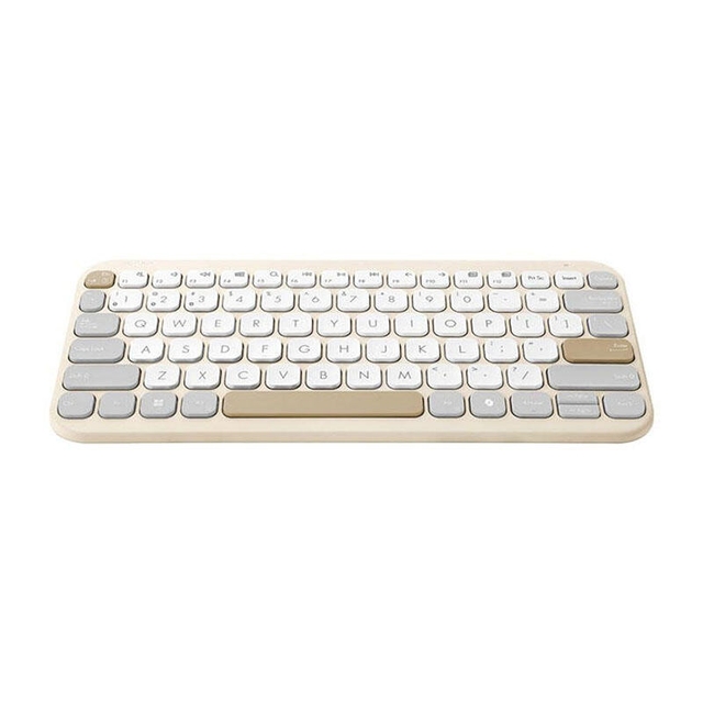 Asus Wireless Keyboard KW100 90XB0880-BKB170 Oat Milk