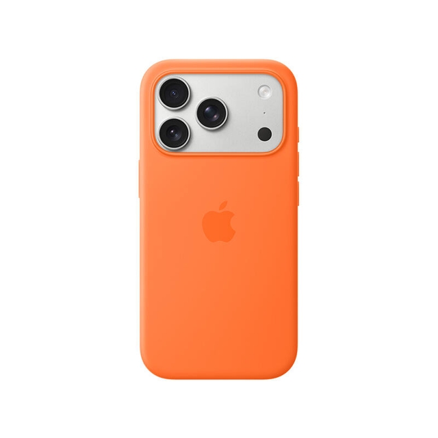 Apple iPhone 17 Pro Silicone Case with MagSafe MGFE4ZM/A Orange