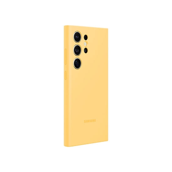 Samsung Galaxy S24 Ultra Silicone case Yellow