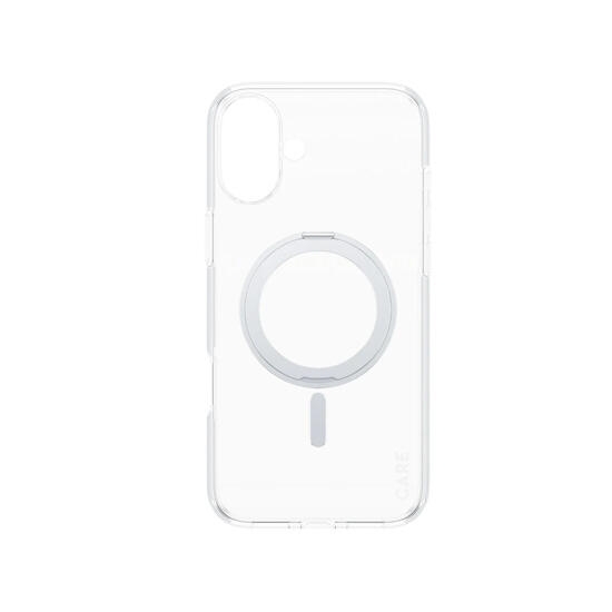 CARE by PanzerGlass Feature Case with Kickstand & MagSafe iPhone 16 Plus 1327 Silver