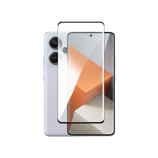 Glass Pro+ Full Screen Tempered Glass 111D Xiaomi Redmi Note 13 Pro+ 3D Full Glue Black