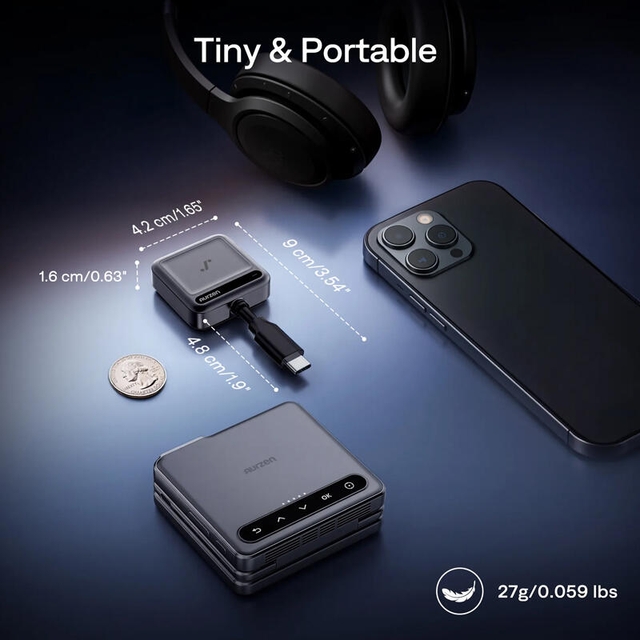 Aurzen CastPlay Pro Wireless Black