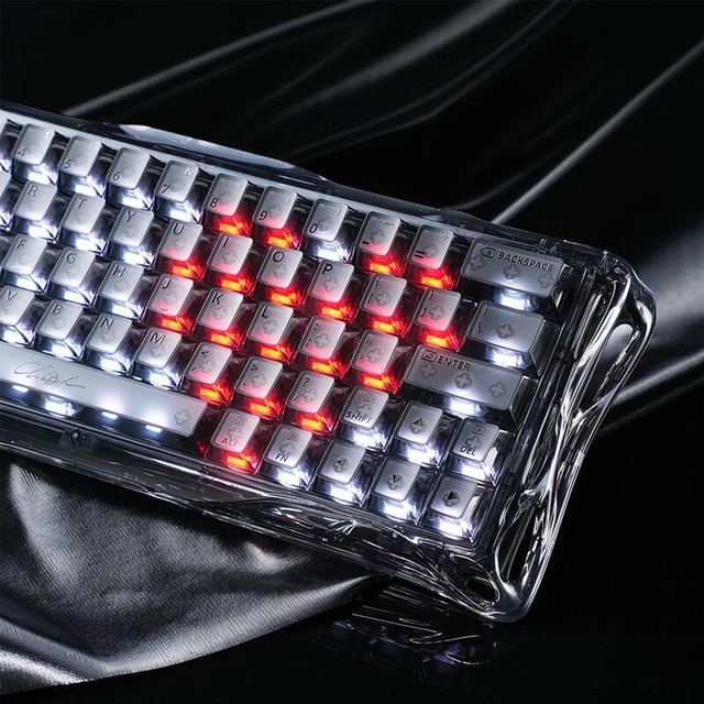 GravaStar Gaming Keyboard Mercury V60 60keys UFO Magnetic 8K Onyx Crystal