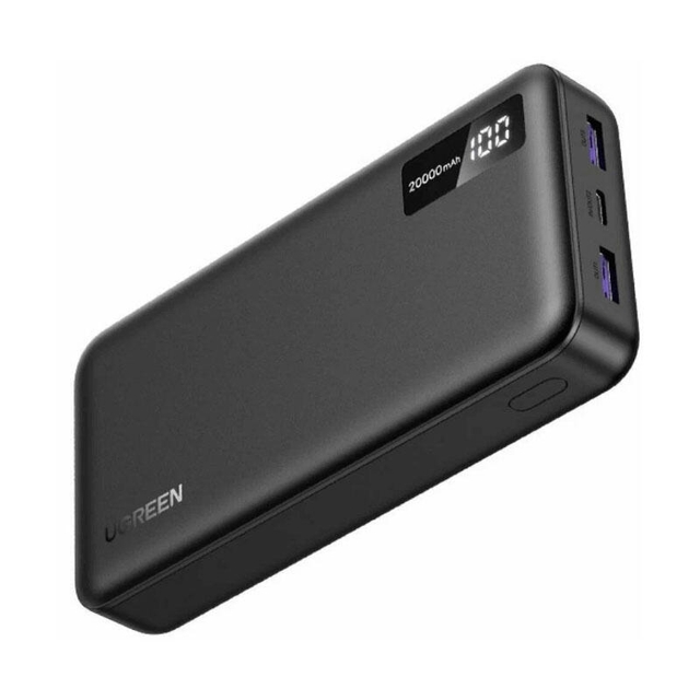 Ugreen 20000mAh Type-C USB Fast Charging Power Bank 95424B Black