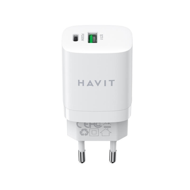 Havit Fast Charger UC30 30W White