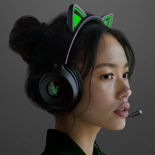 Razer Gaming Headset Kraken Kitty V3 X RZ04-05350200-R3M1 Black