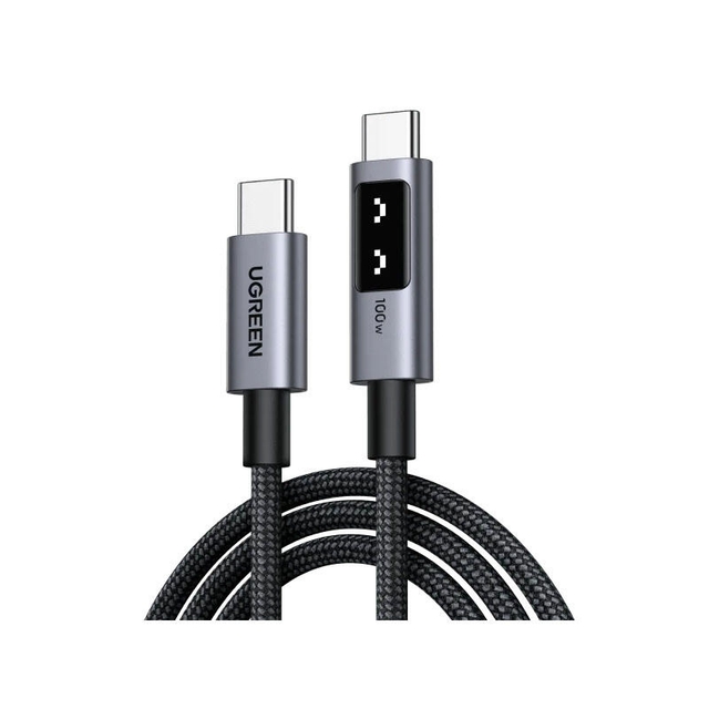 Ugreen Uno 100W Type-C to Type-C 2M 35512 Black/Grey