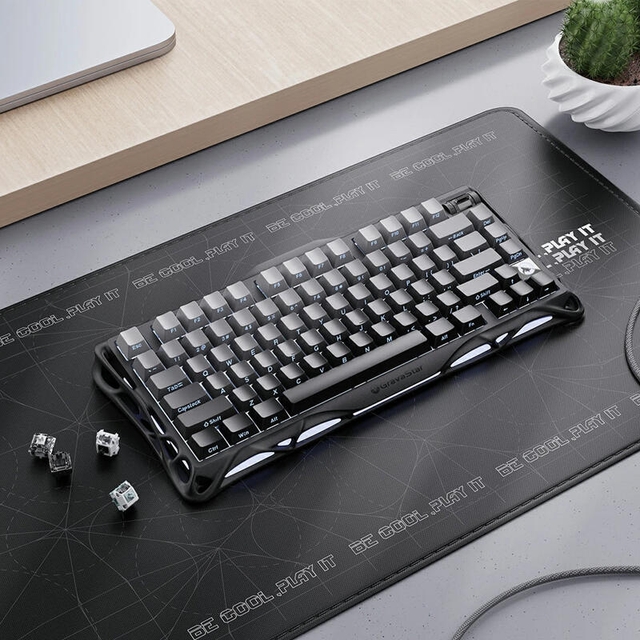 GravaStar Gaming Keyboard Mercury K1 75% Wireless Mechanical Gradient Black