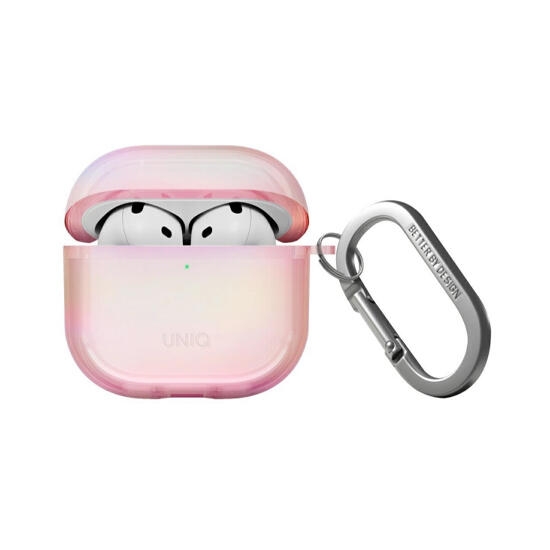 Uniq Iridescia Airpods 4Th Gen Hang Case Pink Prism
