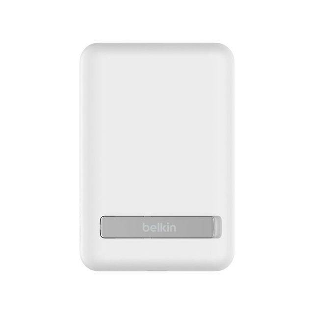Belkin Magnetic Wireless Power Bank 5000mAh With Stand BPD004BTWT White