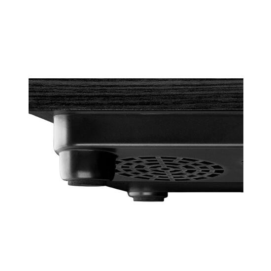 Lenco LS-10 turntable with built-in speakers Black