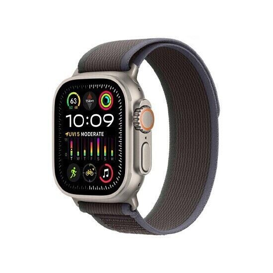 Apple Watch Ultra 2 49mm Titanium Blue/Black Trail Loop MRF63 M/L
