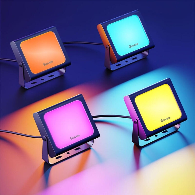 Govee RGBICWW LED Smart Flood Lights H7060311