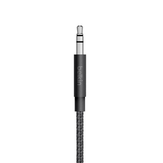 Belkin Metallic AUX Cable 1.2m AV10164bt04 Black