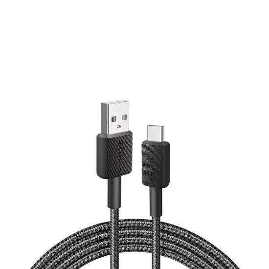 Anker 322 USB-C to USB-A 30W 1.8m Cable A81H6G11 Black
