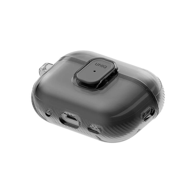 Uniq Glase Airpods Pro 3 Hang Case Glossy Smoke