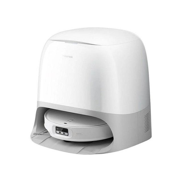 Roborock Robot Vacuum Cleaner Qrevo Curv 2 Pro White