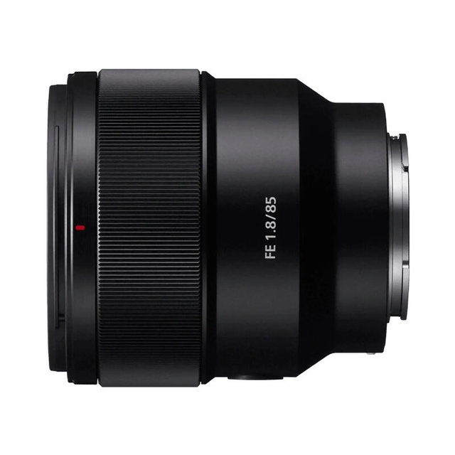 Sony FE 85mm f/1.8 Lens Black