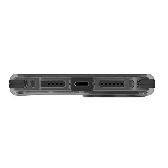 Uniq Hybrid Magclick Charging Combat Iphone 15 Pro Max Black