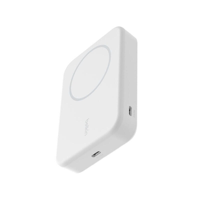 Belkin Magnetic Wireless Power Bank Qi2 15W 10000mAh With Stand BPD008BTWH White