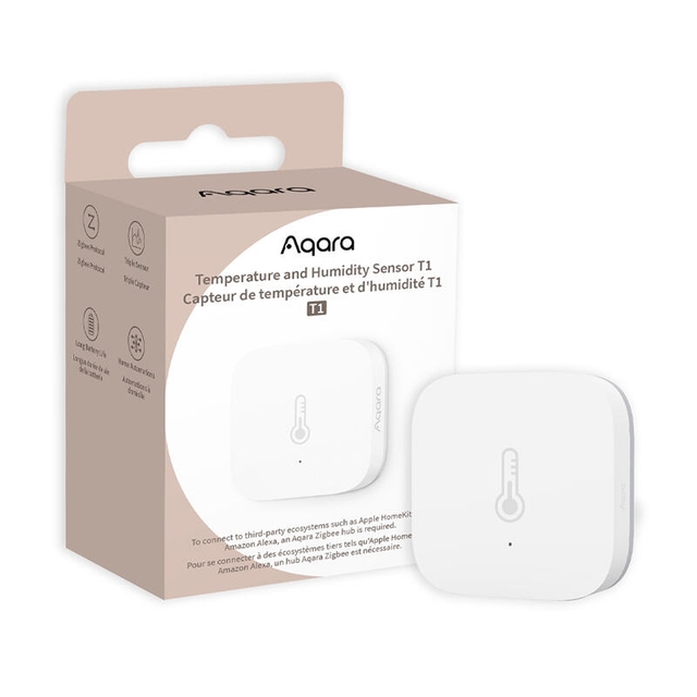 Aqara Temperature and Humidity Sensor T1 White