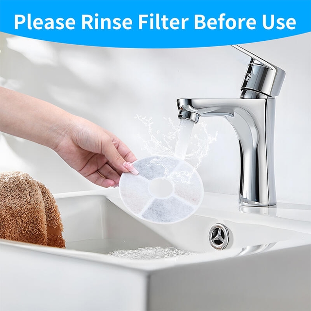 Petsuper Pet Water Dispenser Filter PW02-5 White
