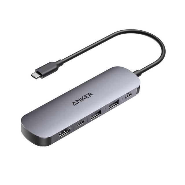 Anker USB-C Hub 7in1 A83D2HA1 Gray