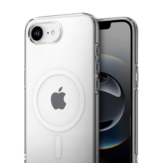 Spigen Crystal Flex Case For Apple Iphone 16e ACS09127 Clear White