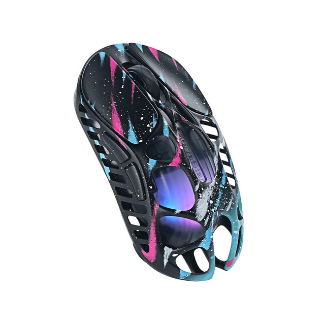 GravaStar Gaming Mouse Special Edition Mercury X Pro Wireless 8K Dongle Neon Graffiti
