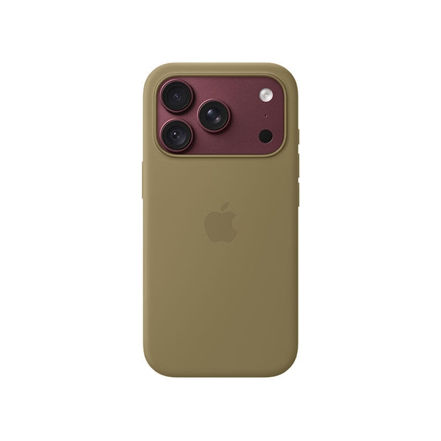 Apple iPhone 18 Pro Silicone Case with MagSafe MK8V4ZM/A Olive